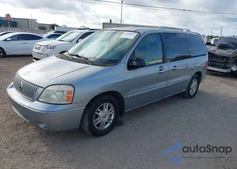 2007 Mercury Monterey Luxury z USA, uszkodzony, nr VIN 2MRDA222X7BJ00380